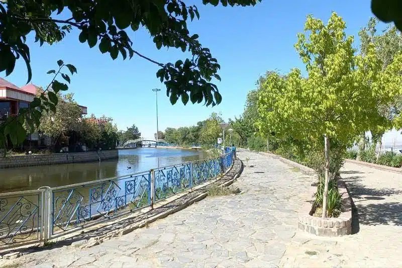 پارک عباس اباد پارک زیبا در همدان