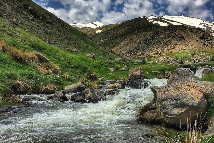 دره مرادبیگ یکی از زیباترین و سرسبزترین مناطق گردشگری همدان