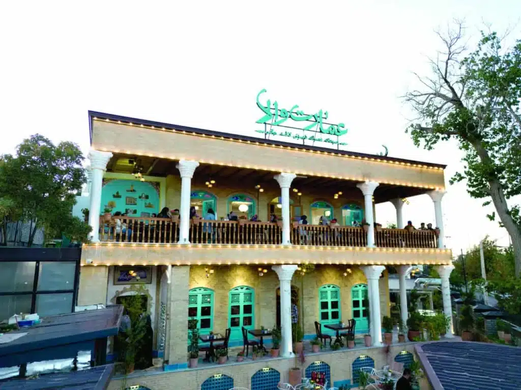 کافه عمارت والا همدان یکی از محبوب ترین های همدان